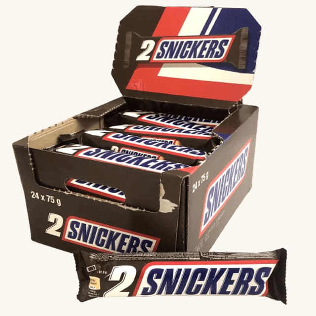 Snickers 2pk 24x75g | Storpakk