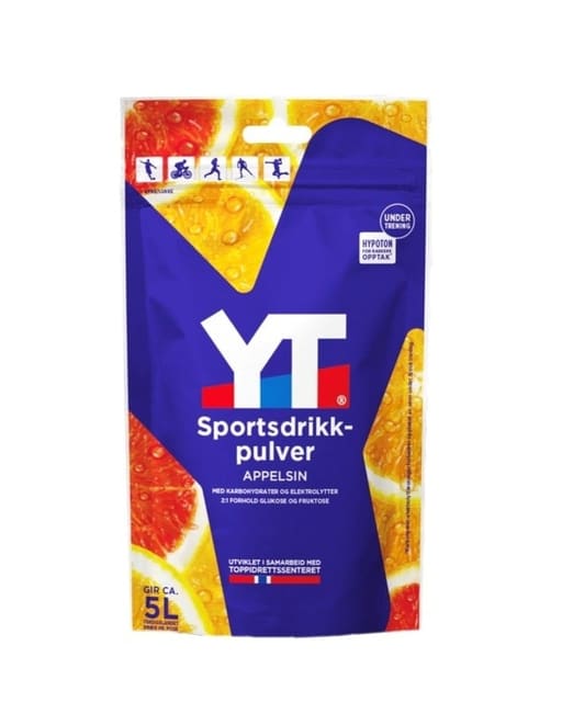 YT Sportsdrikkpulver Appelsin DATODEAL