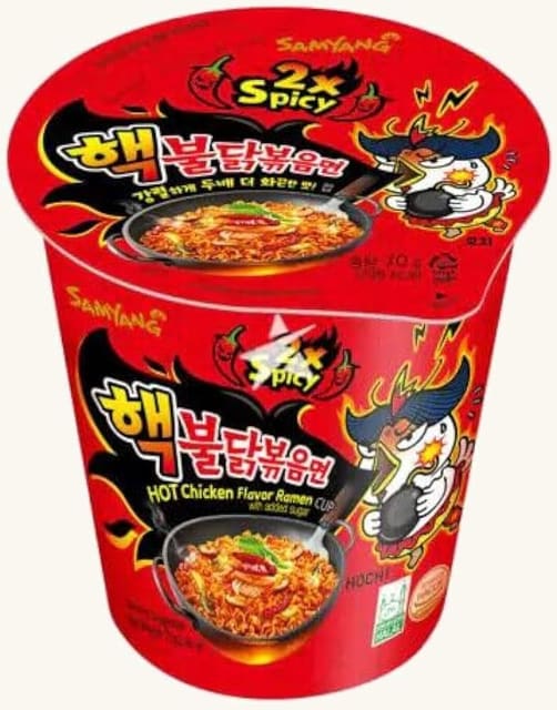 Samyang Buldak 2x Spicy Kopp 70g