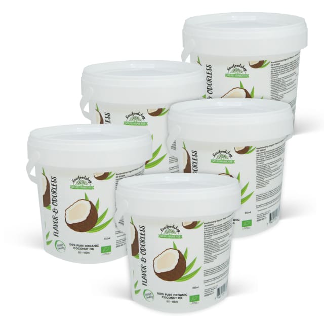 Kokosolje Smak & Duftfri ØKO 1000ml x 5 bokser