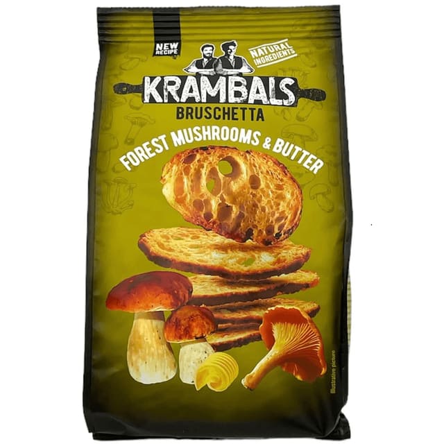 Krambals Bruschetta skogssopp og smør 70g