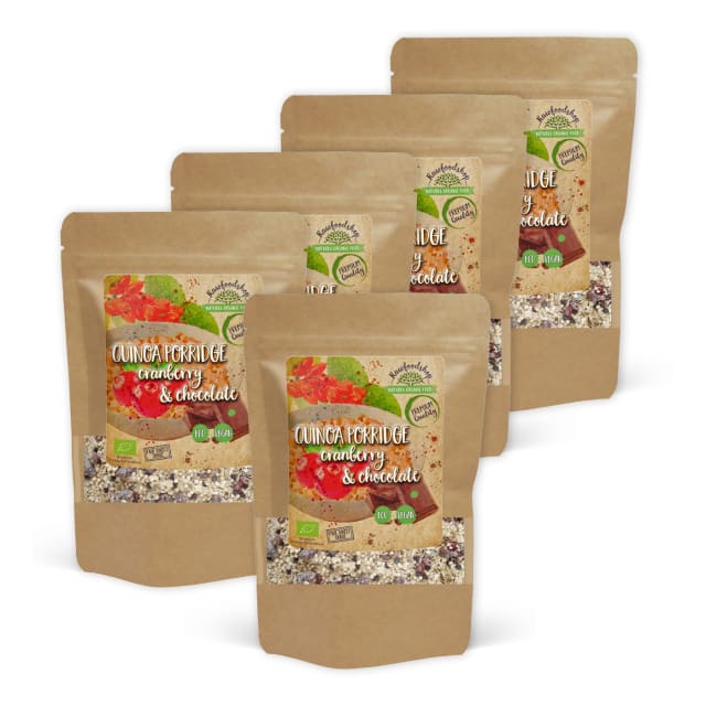Quinoagrøt Chia & Vanilje ØKO 400g x 5 pakker