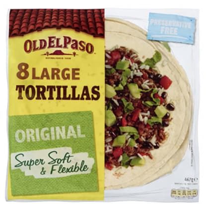 Tortillas Orginal Large 467g