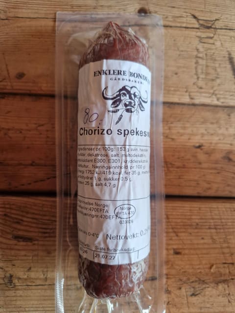 Chorizo spekesnabb