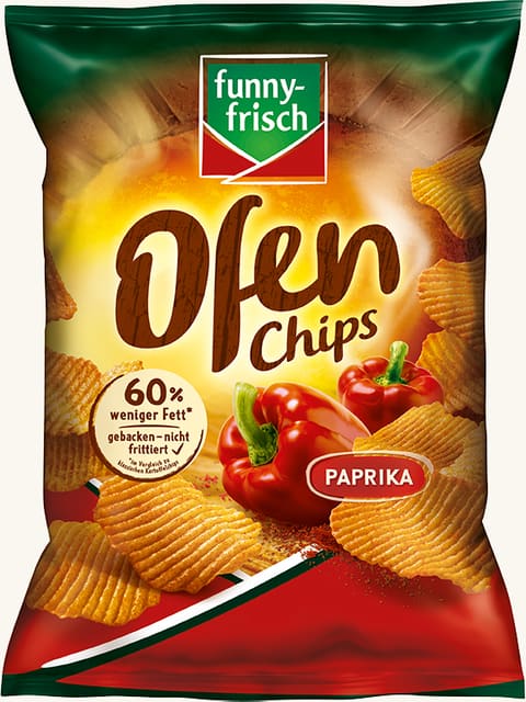 Ovnschips med paprika, 115 g