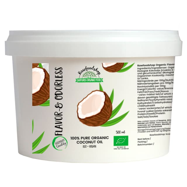 Kokosolje Smak & Duftfri ØKO 500ml