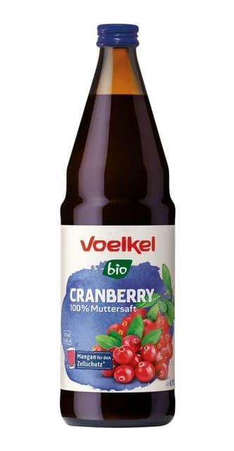Tranebærjuice 0,75 l Voelkel