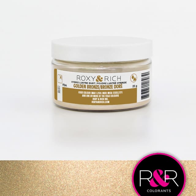 Golden Bronze 25g – Hybrid Lustre Dust, Roxy & Rich