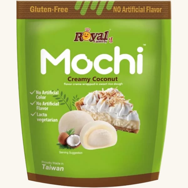 Royal Family Mochi Creamy Coconut 180g