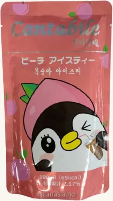 Cantabile Double Peach Ice Tea 190ml