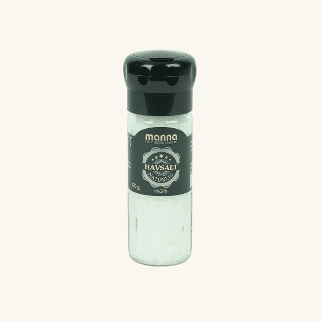 Havsalt i kvern100 g, Manna