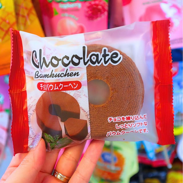 Soft Cake Baumkuchen Chocolate 80g (TAIYO)