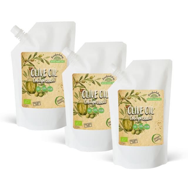 Olivenolje kaldpresset ØKO 1000ml x 3 pakker