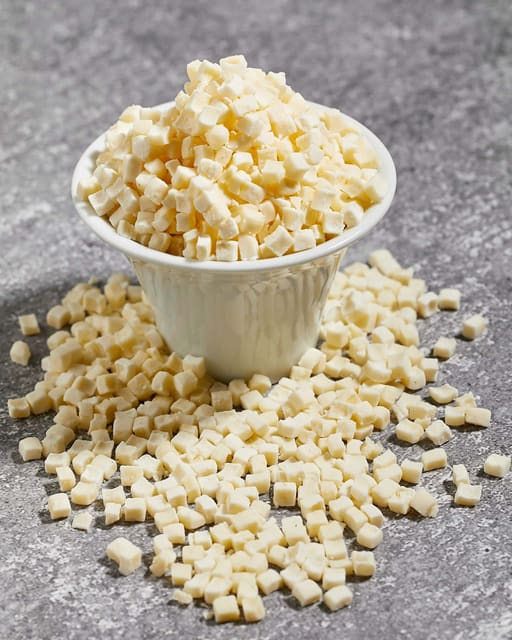 SunnRask Frysetørkede Goudaubiter 100g – TILSVARER 1KG!