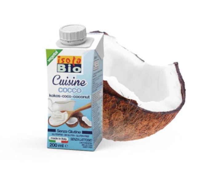 Kokoskrem200 ml, økologisk, Isola Bio