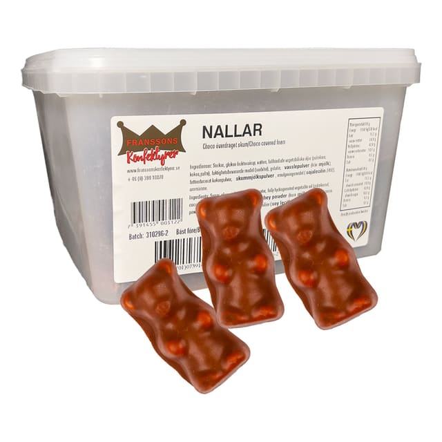 Sjokoladebamser 1,2kg | Storpakk