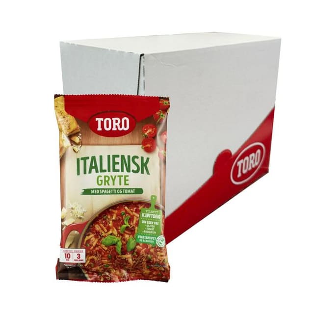 Italiensk Gryte (Kartong 9x176g)