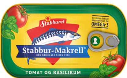 Stabbur-Makrell Tomat & Basillikum