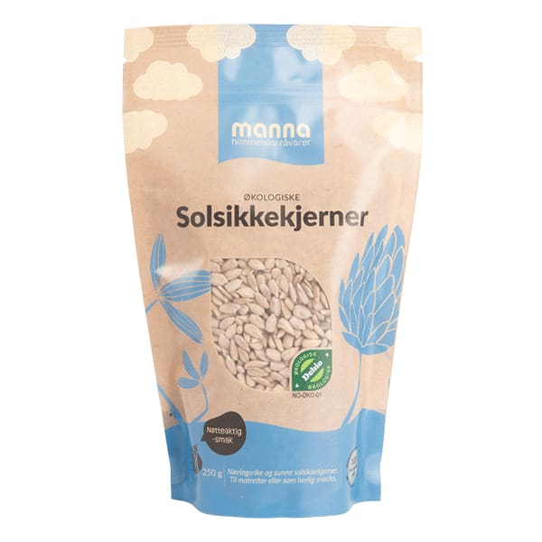 Solsikkekjerner250 g, økologisk, Manna