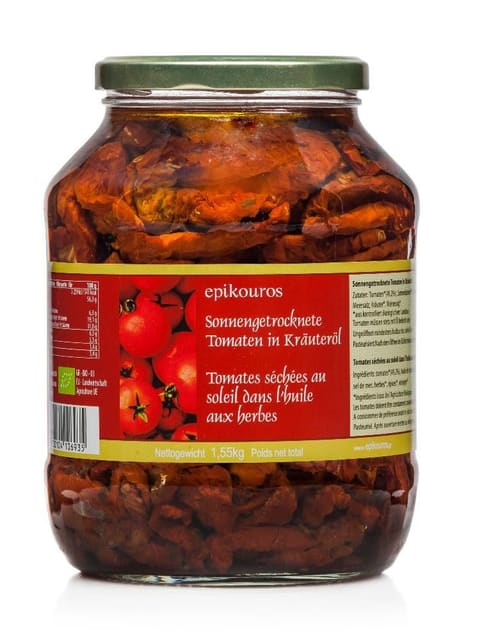 Tomatsoltørket, 1,55 kg, økologisk, Epikouros