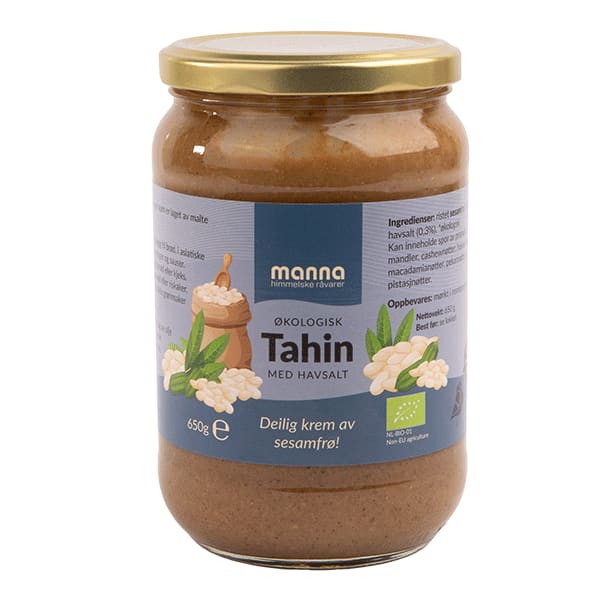 Tahin650 g, økologisk, Manna