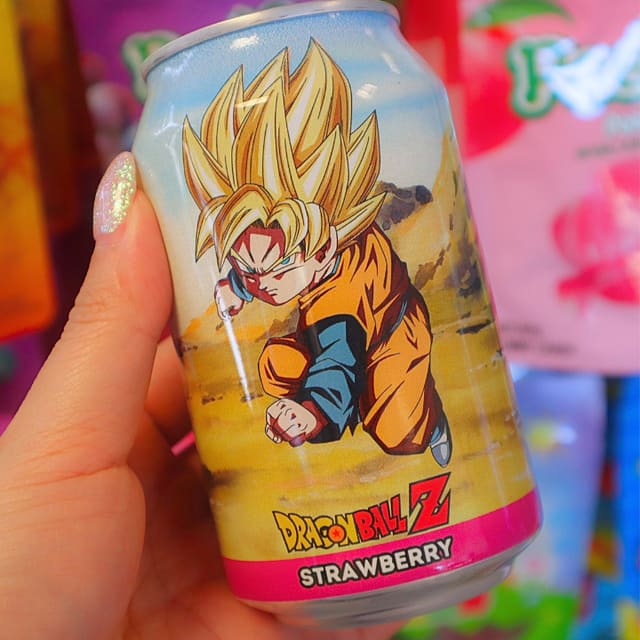 Dragon Ball Z Soda Goten Strawberry Flavour 330ml (KAWAJI)
