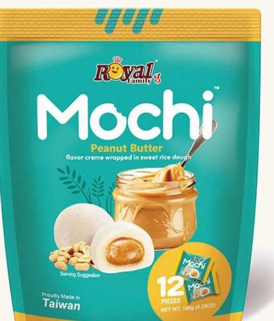 Royal Family Mochi Peanut Butter 120g