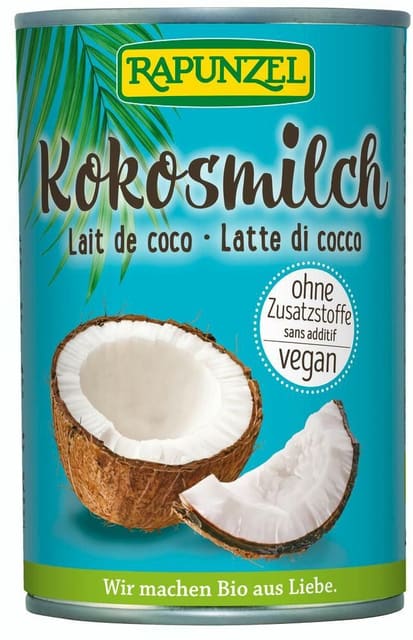 Kokosmelk400 ml, økologisk, Rapunzel