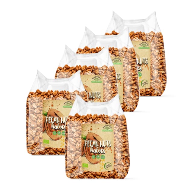 Pekannøtter Premium RAW ØKO 750g x 5 pakker