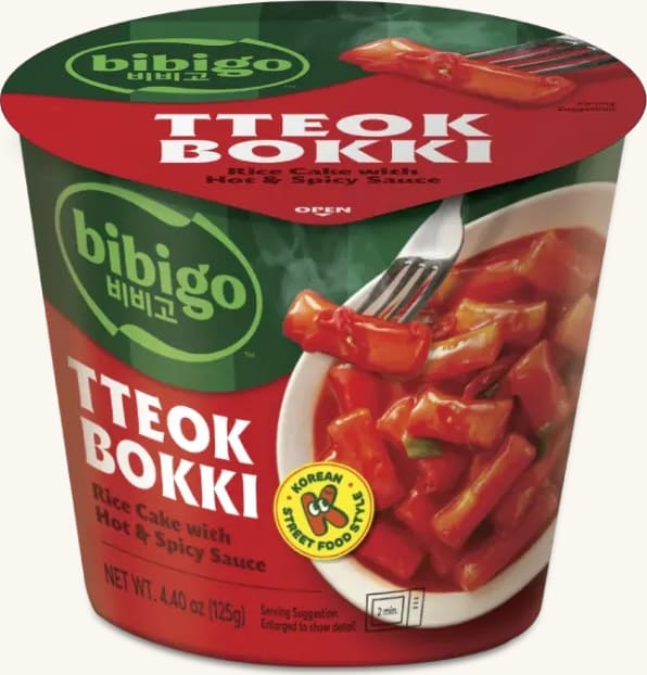 Bibigo Tteokbokki Cup Hot & Spicy 125g