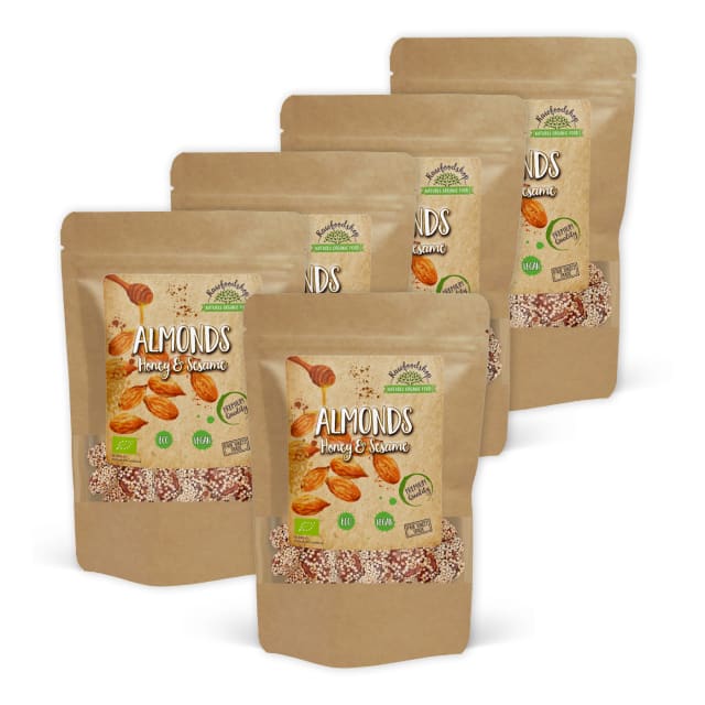 Mandel Honning & Sesam ØKO 200g x 5 pakker