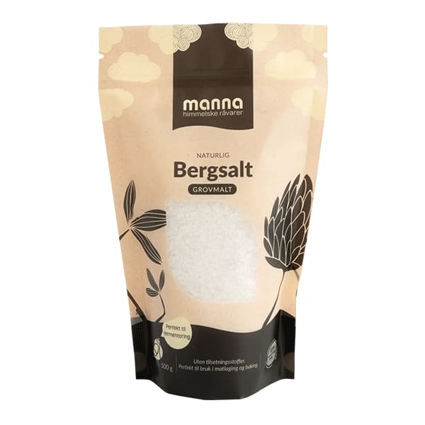 Bergsaltgrov, 500 g, Manna