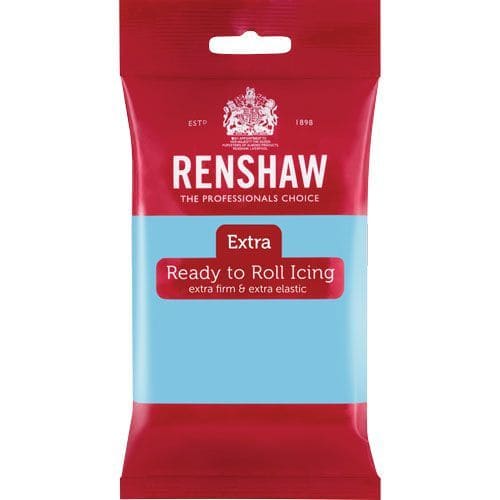 Renshaw Fondant Extra, Blå – 1 kg – BEST FØR 07/26