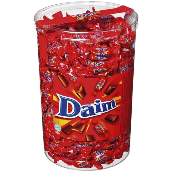Daim sjokolade sylinder 2,5kg