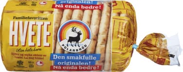Polarbrød Hvete 12stk 450g