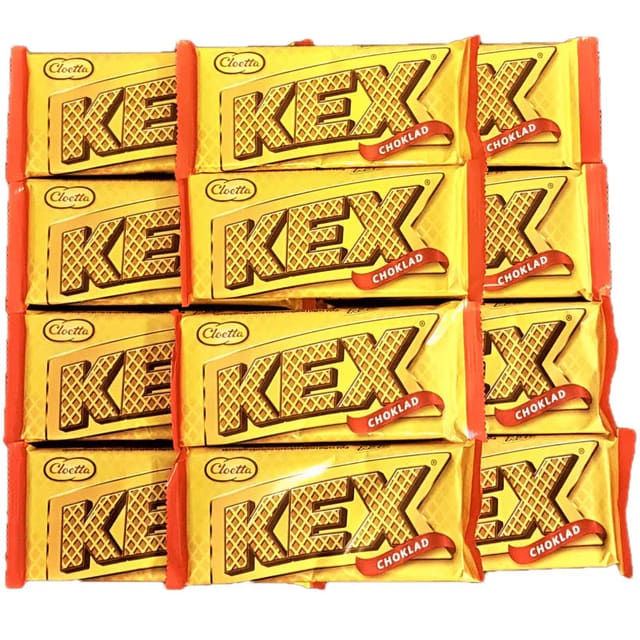 Cloetta Kex Sjokolade 12 x 60g | Storpakk