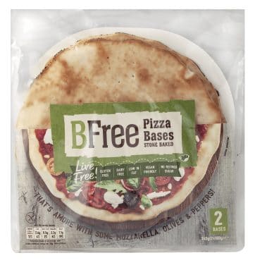 Pizzabunn glutenfri 2pk 360g Bfree