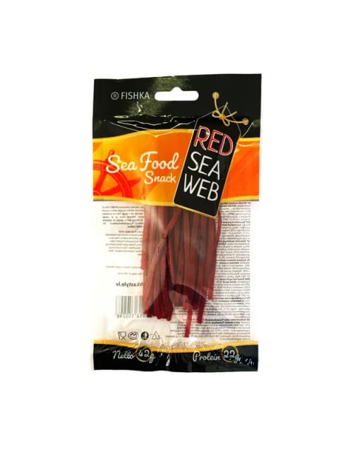 Rød blekksprut tørket Fishka, 42g