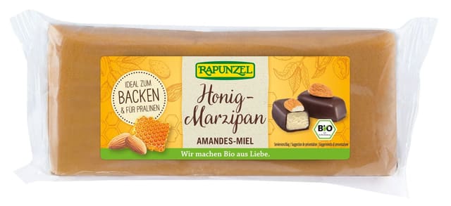 Honning-marsipan250 g, økologisk, Rapunzel