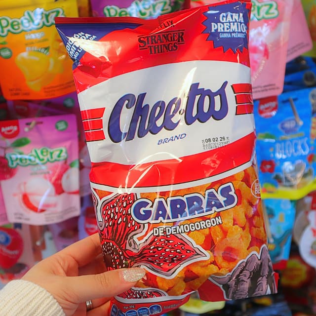 Cheetos Garras De Demogorgon Stranger Things 75g