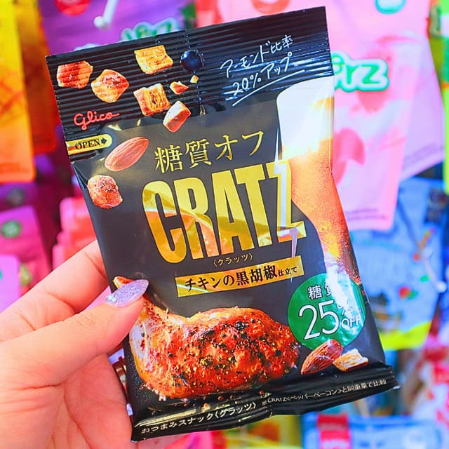 Cratz Snack Black Pepper Chicken 42g (GLICO)