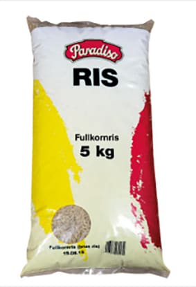 Paradiso Fullkornsris 5kg