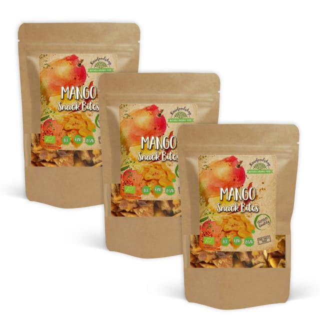 Mango Snackbiter ØKO 100g x 3 pakker