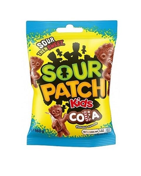 Sour Patch Kids – Soft & Chewy Candy Import – 160gr – cola