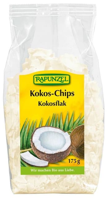Kokoschips175 g, økologisk, Rapunzel