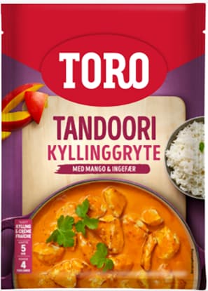 Kyllinggryte Tandoori Toro 80g