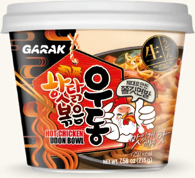 Garak Hot Chicken Udon 215g