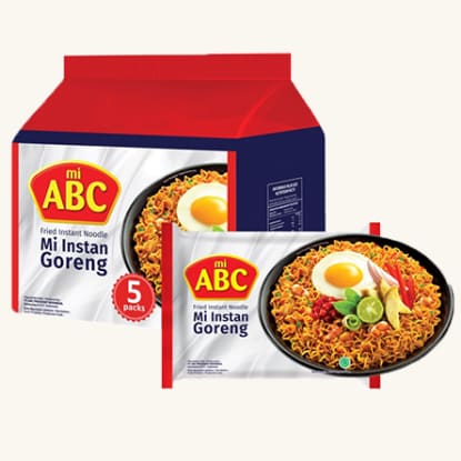 ABC Mi Instan Goreng Kylling 5 pk