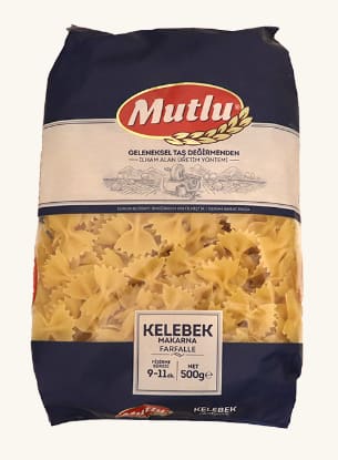 Mutlu Pasta Farfalle 500g