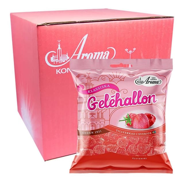 Aroma Gelébringebær 20x80g | Storpakk